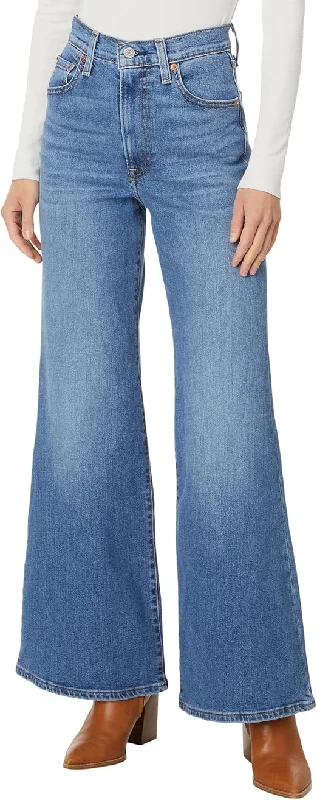 Levi Ribcage Bell Women's Jeans - SO NICE Trendy Paperbag Waist Jeans