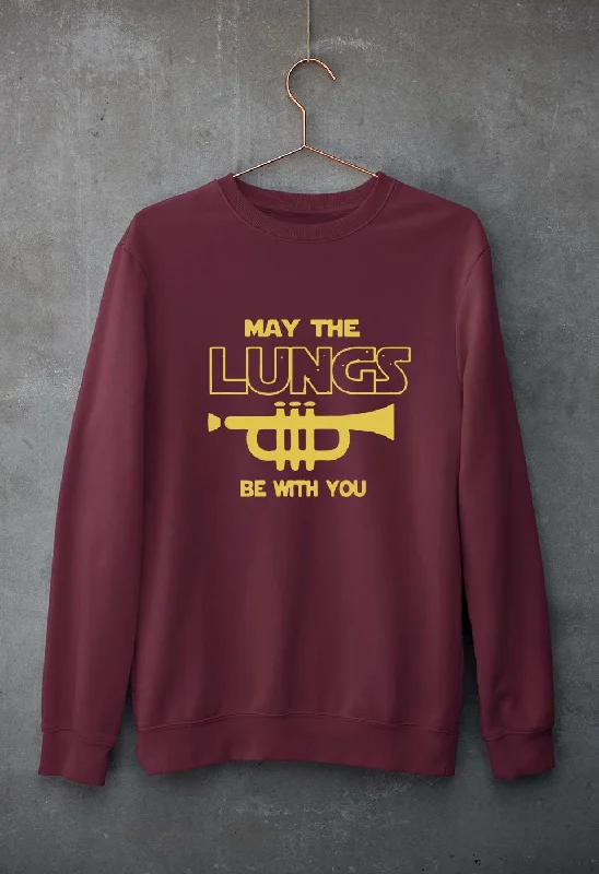 Trumpet Unisex Sweatshirt for Men/Women Hoodie Crop Top Short Trendy