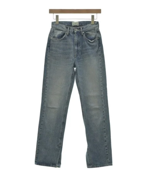 NEPLA. Jeans Comfortable Distressed Straight-Leg Jeans