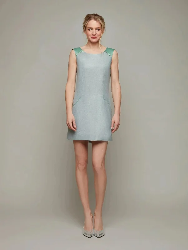 VERDURE | Sleeveless Mini Dress Classic Black Mini Dress