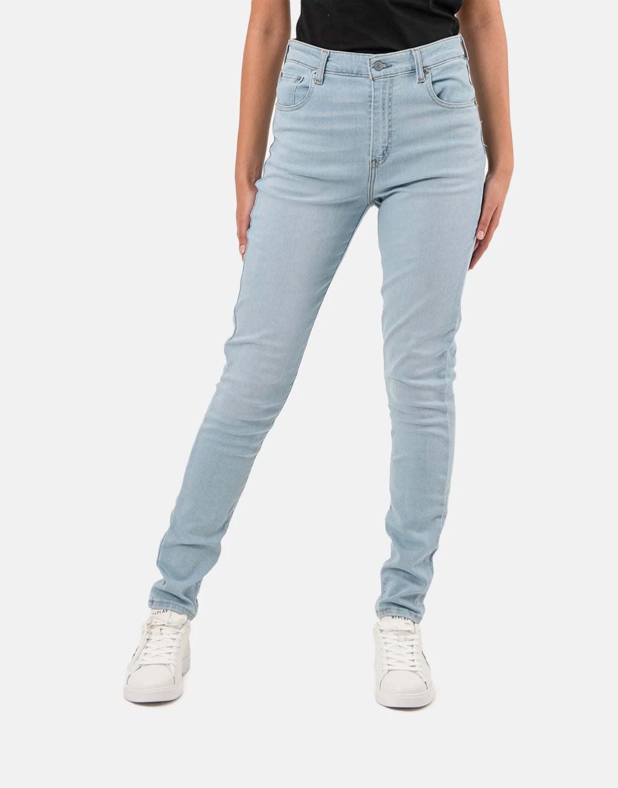 Levi's 721 Hi Rise Skinny Cool Friends Jeans Trendy Wide-Leg High-Waist Denim
