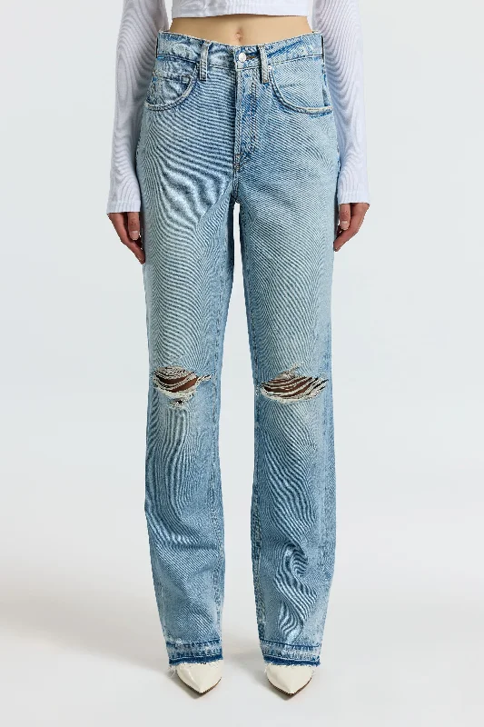 Kate Jean (Sale) Comfortable Zip-Fly Denim Jeans