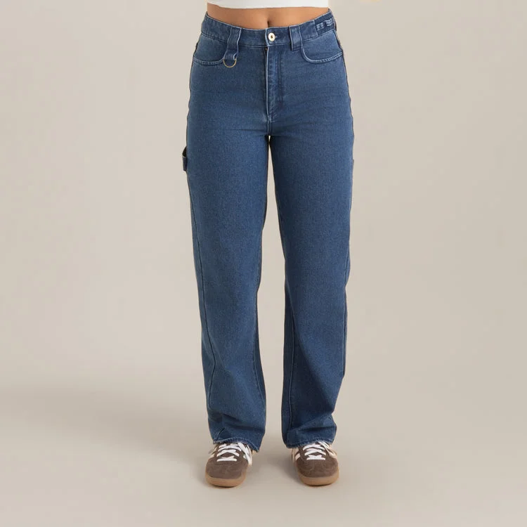 ROARK HWY 1 Jeans - INDIGO Trendy Low-Rise Slim Jeans