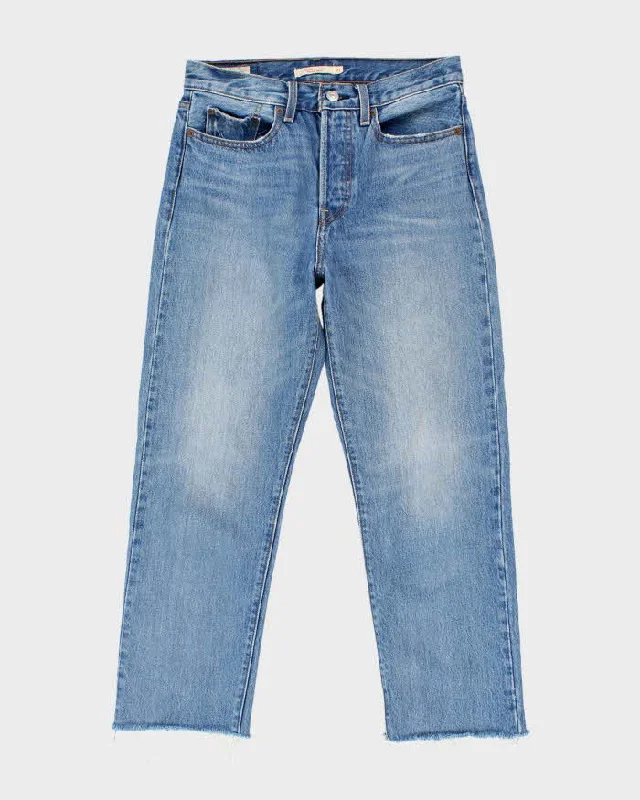 Levi's Wedgie Straight Jeans - W29 L26 Elegant Wide-Leg Jeans