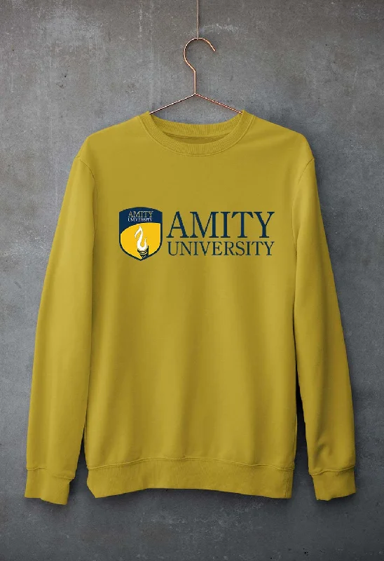 Amity Unisex Sweatshirt for Men/Women Hoodie with Back Slit Movement Comfort
