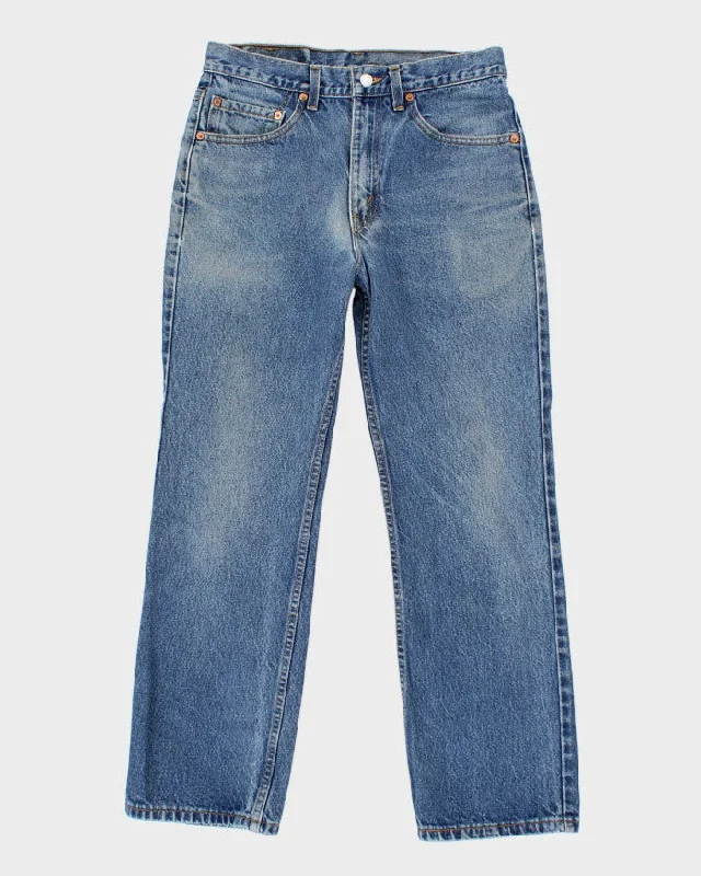 Vintage 90s Levi's 517 Bootcut Medium Wash Jeans - W31 L29 Classic Blue Denim Jeans