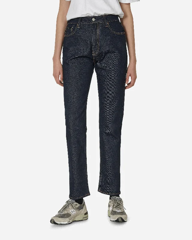 Made in Japan High Rise Slim Jeans Blue Trendy Low-Rise Bootcut Jeans