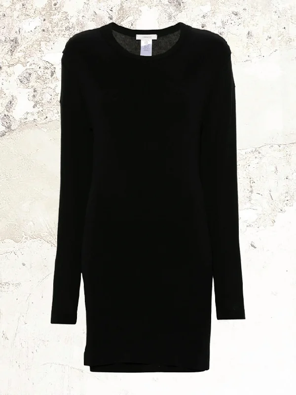 Lemaire Double layer mini dress Trendy Wraparound Mini Dress