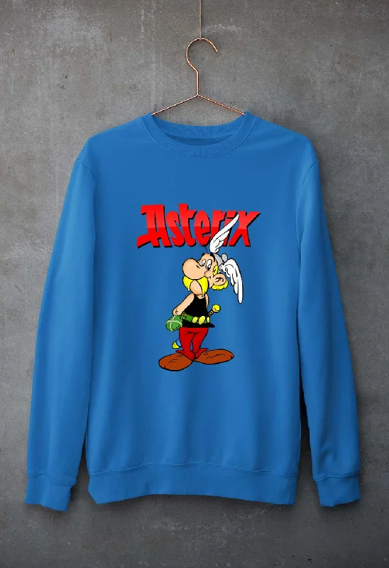 Asterix Unisex Sweatshirt for Men/Women Hoodie with Ribbed Neckline Snug Warm
