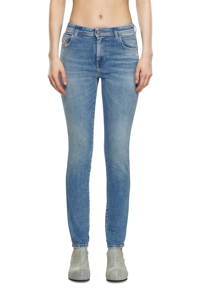 Skinny Jeans - 2015 Babhila Fashionable Frayed Hem Denim