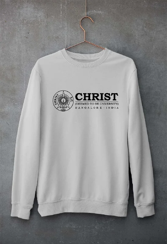 Christ Unisex Sweatshirt for Men/Women Hoodie with Tied Waist Feminine Flattering