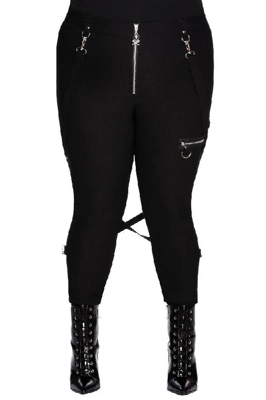 Def Leopard Jeans [B] [PLUS] Stylish Relaxed Fit Skinny Jeans