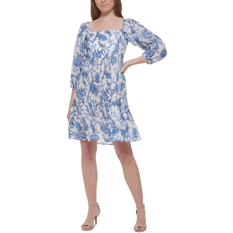 Womens Cotton Short Mini Dress Chic Halter Mini Dress