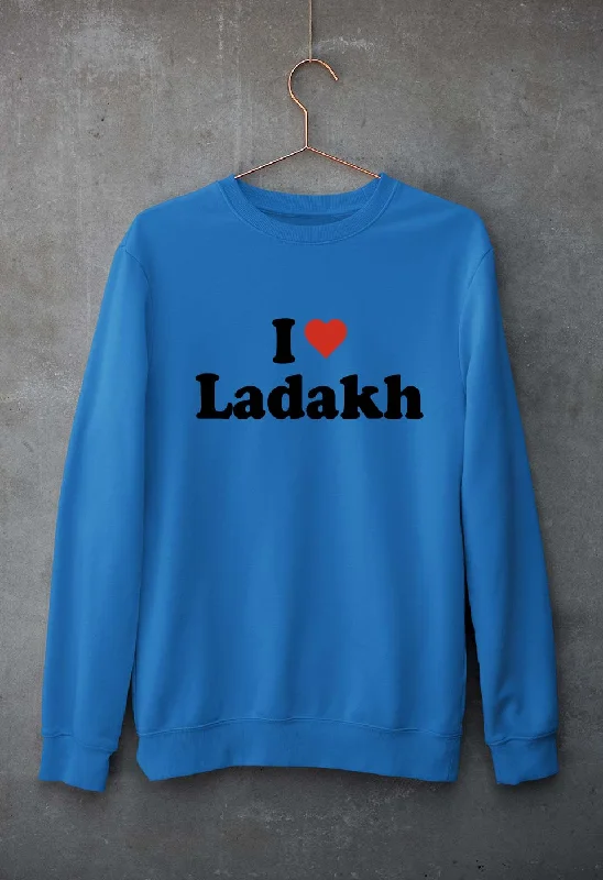 I Love Ladakh Unisex Sweatshirt for Men/Women Hoodie with Cuffed Sleeves Snug Secure I Love Ladakh Unisex Sweatshirt for Men/Women Hoodie with Cuffed Sleeves Snug Secure