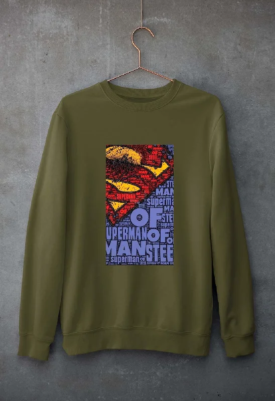 Superman Superhero Unisex Sweatshirt for Men/Women Hoodie with Reflective Safety Nightwear Superman Superhero Unisex Sweatshirt for Men/Women Hoodie with Reflective Safety Nightwear