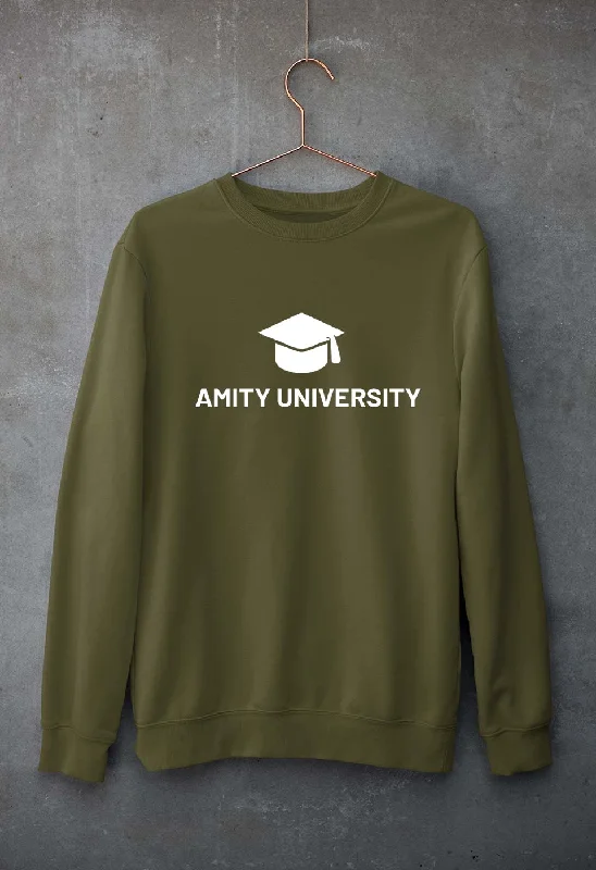 Amity Unisex Sweatshirt for Men/Women Hoodie with Set-In Sleeves Structured Classic