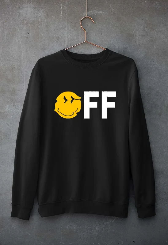 Emoji Off Unisex Sweatshirt for Men/Women Hoodie with Slim Fit Tailored Modern