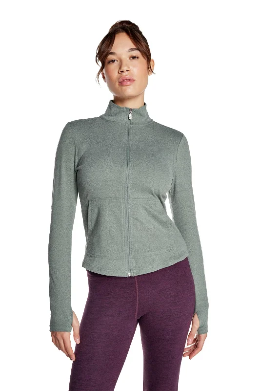 Aspen Lightweight Zip Up Long-Sleeve Sweater Oversized Loose Flowy