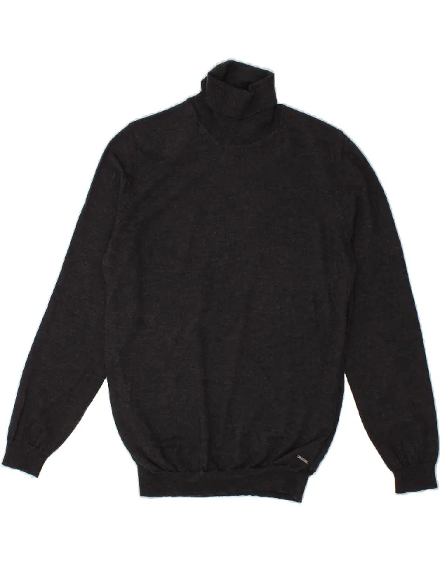 HUGO BOSS Mens Slim Fit Roll Neck Jumper Sweater 2XL Grey Wool Chenille Fabric Brocade Fabric Lace Fabric HUGO BOSS Mens Slim Fit Roll Neck Jumper Sweater 2XL Grey Wool Chenille Fabric Brocade Fabric Lace Fabric