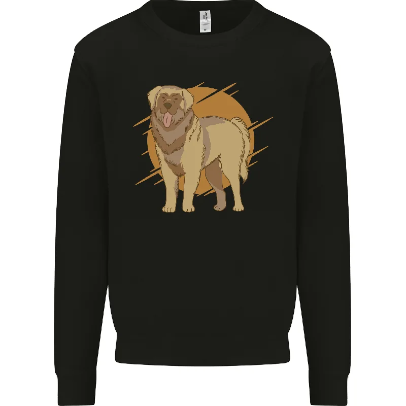 A Leonberger Dog Mens Sweatshirt Jumper Graphic Hoodie Design Print