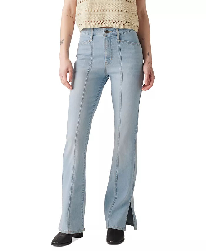 Levi 725 High Rise Bootcut Women's Jeans - DOUBLE DUTY Stylish Tapered Fit Jeans