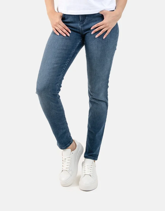 Guess Power Skinny Low Loose Jeans Cozy Tencel Blend Denim Jeans