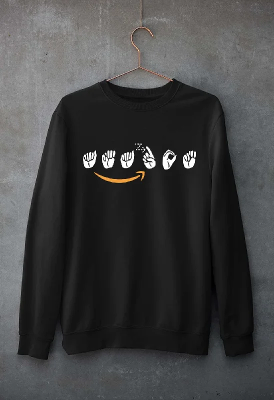 Amazon Unisex Sweatshirt for Men/Women Graphic Hoodie Design Print