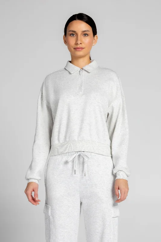 PolarTouch Zip Sweater Oversized Loose Flowy