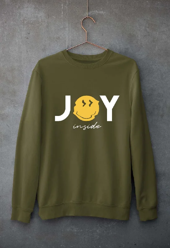 Joy Emoji Unisex Sweatshirt for Men/Women Hoodie with Camouflage Military Edgy