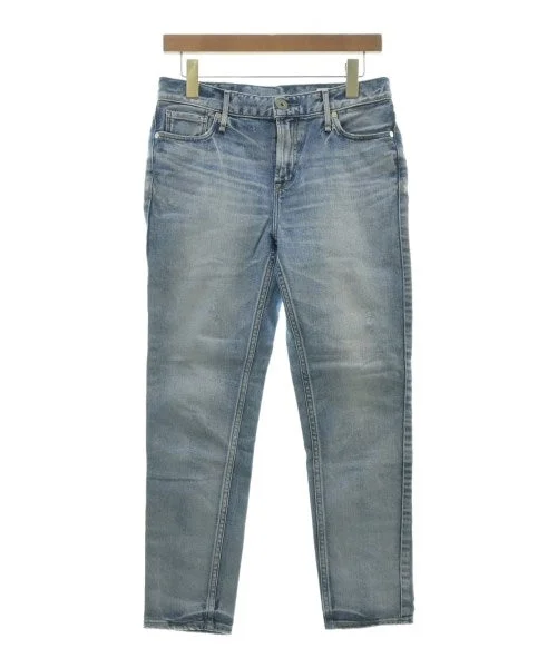 upper hights Jeans Fashionable Raw Hem Bootcut Jeans