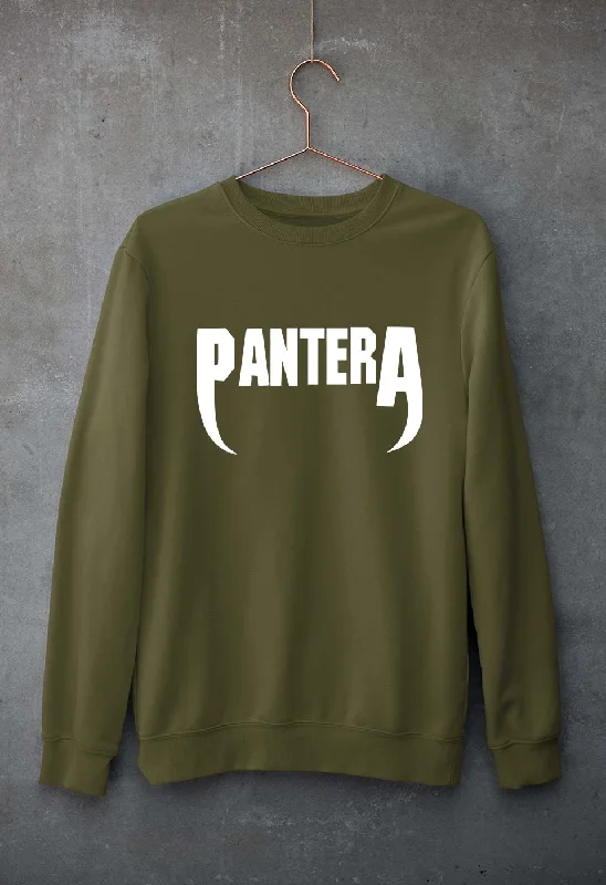 Pantera Unisex Sweatshirt for Men/Women Hoodie with Fur Luxurious Winter