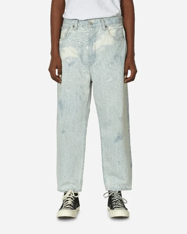 Made in Japan Barrel Jeans Blue Fashionable Relaxed Fit Denim