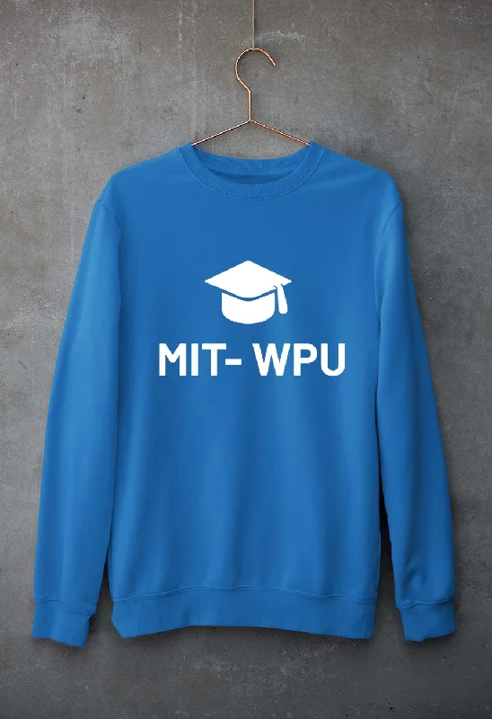 MIT WPU Unisex Sweatshirt for Men/Women Hoodie with Longline Fit Extended Stylish