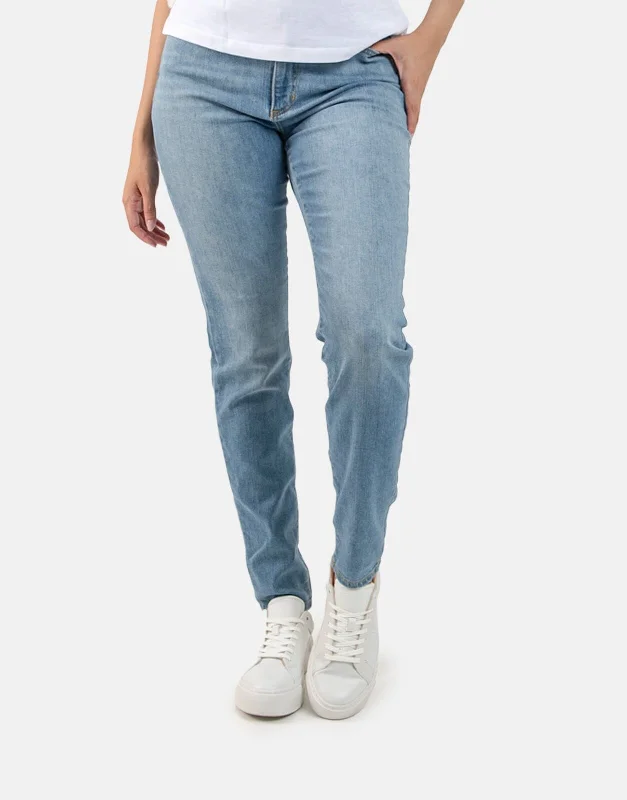 Guess 1981 Lana High Rise Skinny Jeans Casual Loose Fit Jeans