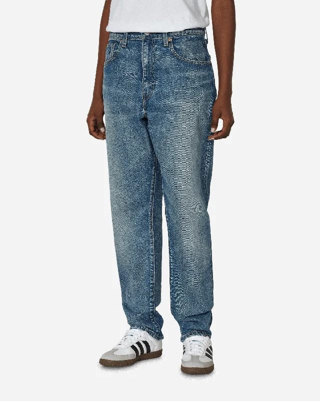 Made in Japan High Rise Boyfriend Jeans Blue Comfortable Ankle Jeans