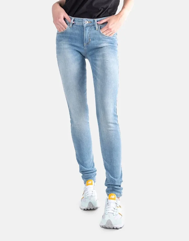 Guess Anette Mid Rise Jeans Casual Distressed Denim Jeans