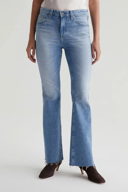 AG Women's Farrah Bootcut Blue Jean Comfortable Mid-Rise Jeans