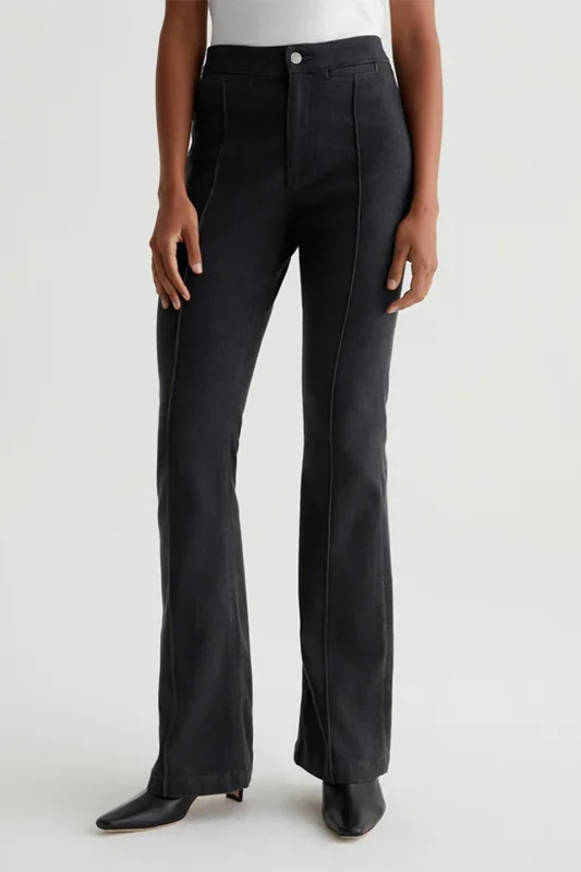 AG Women's Anisten Charcoal Tailored Jean Stylish Tapered Fit Jeans