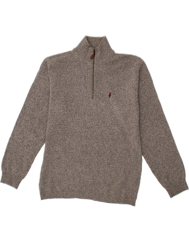 MARLBORO CLASSICS Mens Zip Neck Jumper Sweater XL Grey Wool Seamless Knitted Crochet MARLBORO CLASSICS Mens Zip Neck Jumper Sweater XL Grey Wool Seamless Knitted Crochet