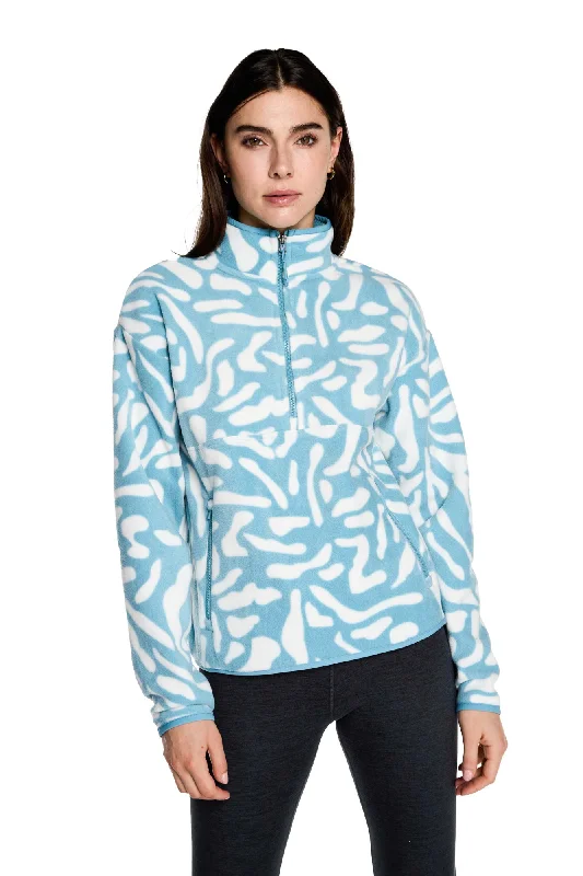 UrbanBlock Long Sleeves Fleece Sweater Nylon Fabric Polyester Fabric Spandex Fabric