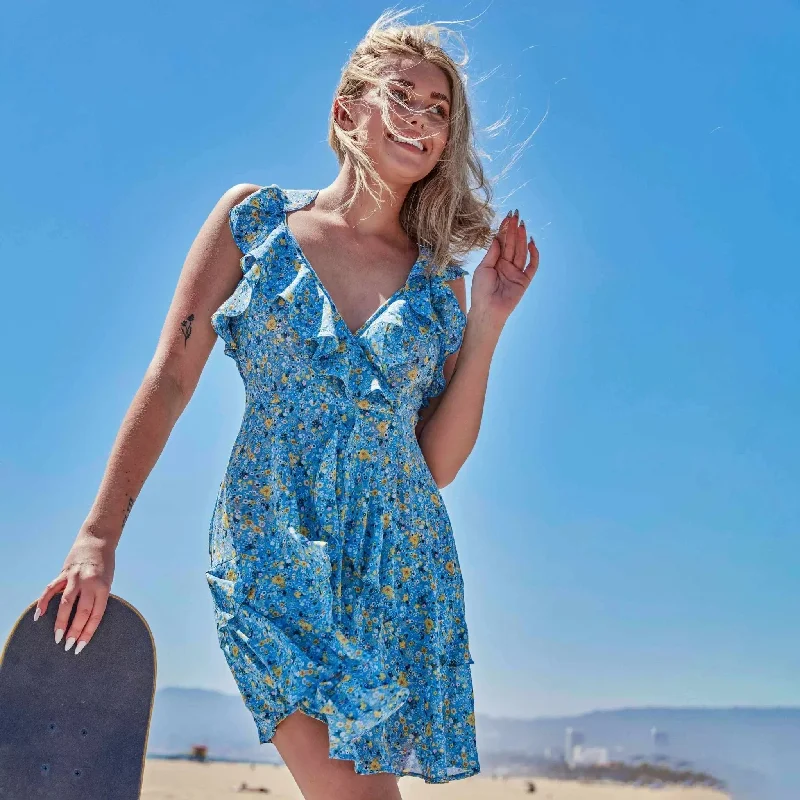 Grace Mini Dress PRE-LOVED Fashionable Mini Dress with Slits
