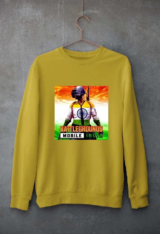 Battlegrounds Mobile India (BGMI) Unisex Sweatshirt for Men/Women Hoodie with Slim Fit Tailored Modern Battlegrounds Mobile India (BGMI) Unisex Sweatshirt for Men/Women Hoodie with Slim Fit Tailored Modern