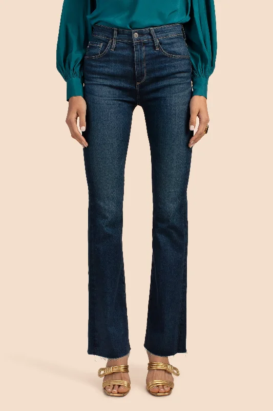 AG Dark Wash Farrah Bootcut Jean Fashionable Vintage Wash Jeans