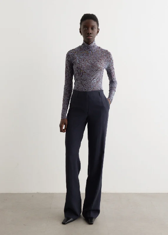 Parchia Pants Classic Flared Pants