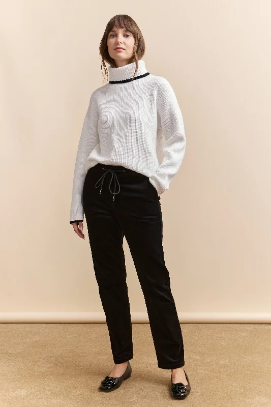 Corduroy pant with drawstring Fashionable Jogger Pants