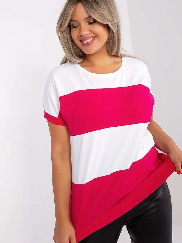 Plus size blouse Relevance Satin Long Blouse