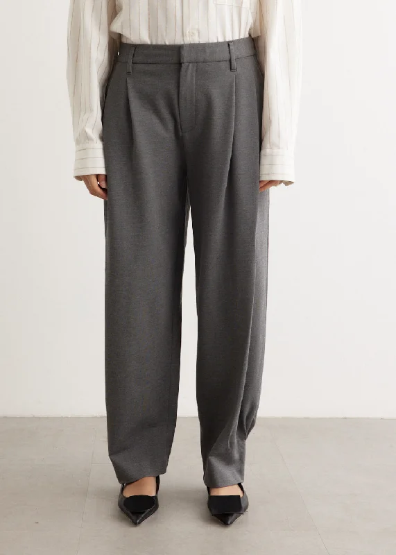 Cecily Ponte Pants Chic Checkered Pants