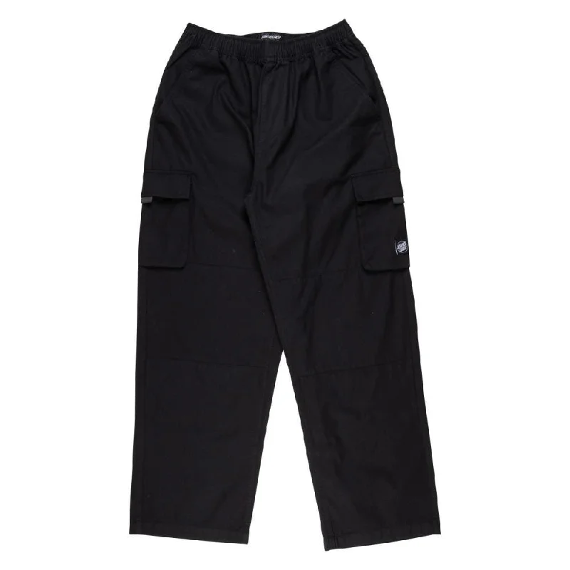Santa Cruz Pant Trooper Cargo - Black Fashionable Track Pants