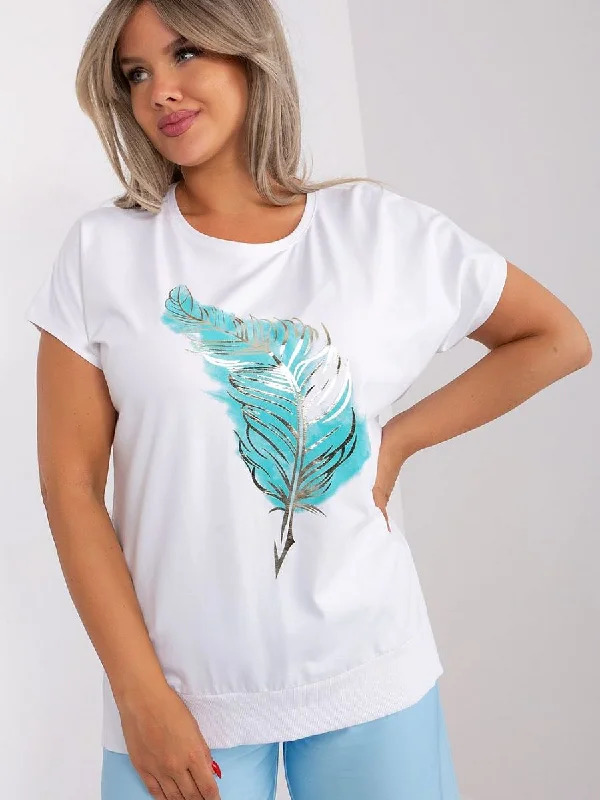 Plus size blouse Relevance Casual Button Blouse