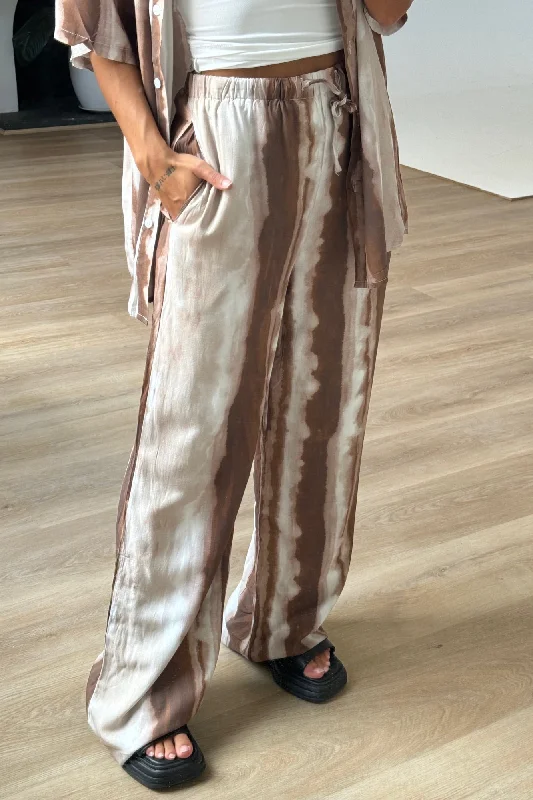 Horizon Pant Brown Casual Yoga Pants